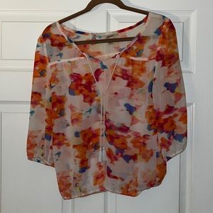 Floral Colorful Blouse